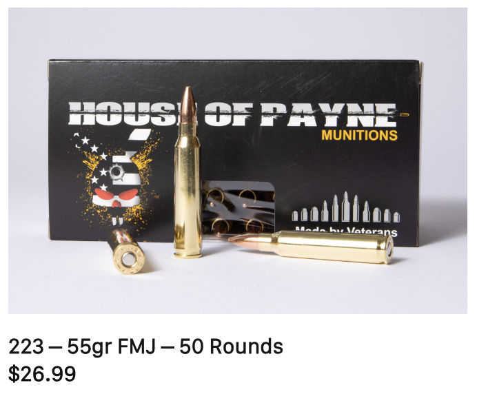 55gr FMJ ammo